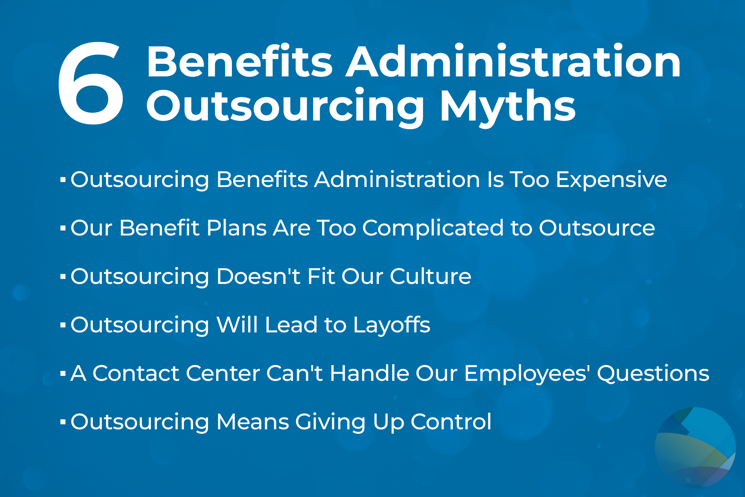 benefits administration outsourcing myths