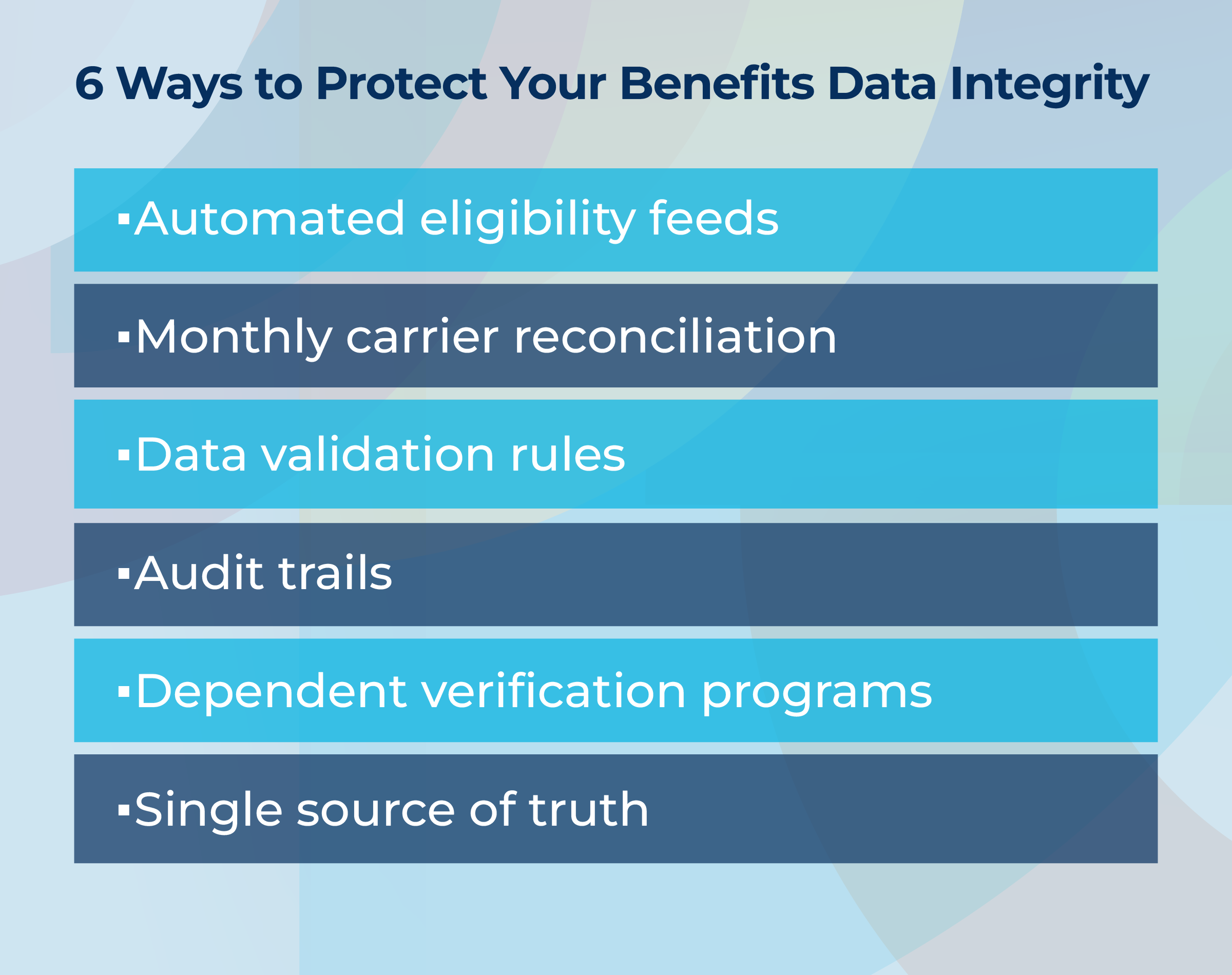 6 Best Practices for Stronger Benefits Data Integrity