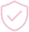 check badge pink