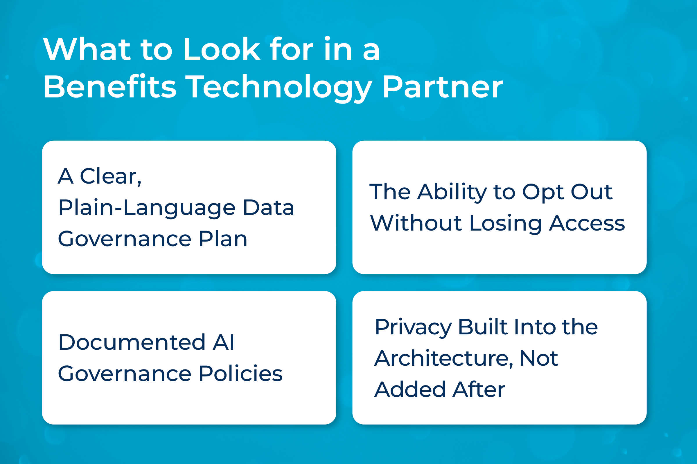 What to Look for in a Benefits Technology Partner
